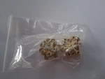 Gold Tone Metal Caps For Jewelry Making Findings Craft Beading Supplies Lot. Fixed Price $9.00.
