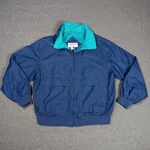 Mcgregor Jacket Mens Large Blue Anti Breeze Windbreaker Vintage 90S Hooded. Fixed Price $29.71.