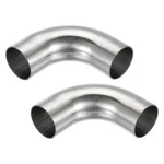 Patikil 2PCS 90 Degree Mandrel Bend Elbow, Inch 1-3/4" Od, Silver. Fixed Price $42.85.