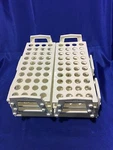 Each Nalgene Polypropylene Test Tube Racks With Handles 24 Hole 15MM. Fixed Price $39.99.