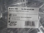 (1000) Sarstedt Test Tubes Round Base X 13MM, 5ML Ps, 55-475-305. Fixed Price $49.99.