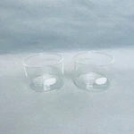 Corning Crystalizing 180 Ml Pyrex 70 50 Mm With Heavy Duty Rim 2 Dishes. Fixed Price $24.75.