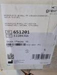 New Box 96 Well Plates, Greiner, #651201, Pp, V-bottom, 100 Per. Fixed Price $100.00.