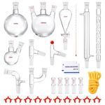 Vevor Lab Glassware Distillation Kit 1000ML 3.3 Boro 29 Pcs Equipment. Fixed Price $83.90.