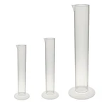 Karter Scientific 3 Piece Graduated Plastic Laboratory Cylinder 10,50,100ML. Fixed Price $9.89.