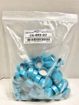 (90PCS) Chemglass CG-895-07 Green Cap With Pfte Liner 25-400. Fixed Price $125.00.