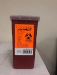 Vwr 19001-001 Single Use Sharps Container Systems With Lid. Fixed Price $19.99.