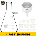 Qwork 1000ML Buchner Funnel Kit With Borosilicate Glass Flask. Fixed Price $54.99.