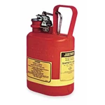 Justrite 14160 Type Safety Can, Polyethylene, Gal, Stainless Steel. Fixed Price $99.99.