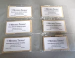 Mitchell Thomas 6MM Balsa Wood New Stock Made In Italy Pack 180 Filters. Fixed Price $47.95.