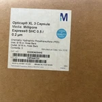 Millipore Opticap XL3 Capsule Express Shc 0.5/0.2UM KHGEA03HH3 Lot C8PA46723. Fixed Price $200.00.