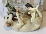 Dwk Corporation Labrador Retriever White Wine Bottle Holder New Box. Fixed Price $21.84.