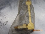 New Gits 15432 1/2" Pipe Vertical Brass Liquid Level Sight Glass 1500-432. Fixed Price $50.00.