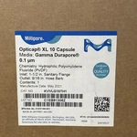 Millipore Capsule Filter Opticap Xl 10 Gamma Durapore 0.1 1-1/2". Fixed Price $128.99.