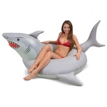 Gofloats 'great White Bite' Shark Party Tube Inflatable Raft Fun Pool. Fixed Price $24.99.