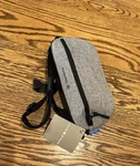 United Airlines Therabody Amenity Kit Gray Crossbody Waist Pack Wash Bag. Fixed Price $12.99.