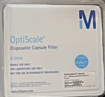 Millipore Optiscale Capsule Filter, Express Shc 0.5/0.2 M, SHGEA47HH3, 3/PK. Fixed Price $160.00.