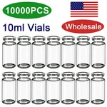 10000X 20MM 10ML Glass Clear Headspace Vials Lab Crimp-top Bottle 22.5X46MM Hplc. Fixed Price $1179.99.