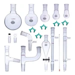 Laboy Glass Organic Chemistry Kit (19-PIECE) 24/40 Heavy-wall Borosilicat.... Fixed Price $244.02.