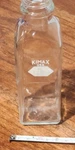 Kamax Square Media Storage Bottle, Thick Sidewall Usa Glass 250 Ml No Lid. Fixed Price $9.99.