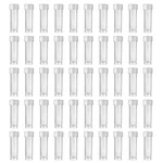 50 Pieces Ml Plastic Vials With Screw Caps Lab Sample Lids Plast.... Fixed Price $17.53.