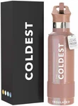 Coldest Water Bottle With Standard Mouth Straw Lid Metal Thermos Vacuum (sahara. Fixed Price $42.00.
