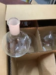 Kimble Kimax 25285-500 Borosilicate Flask 24/40 Short Neck Round Bottom 500ML. Fixed Price $39.50.