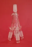 Kontes 544000-1420 Distillation Cow Adapter Receiver 14/20 Joints 2505. Fixed Price $33.49.