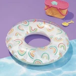 Inflatable Round Swim Tube Pool Float Inner Rainbow Summer Beach Lake 36. Fixed Price $12.99.