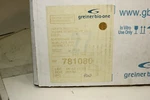 Greiner Bio-one 781080 384 Well Plate White 128/85MM Tc W/ Lid. Fixed Price $50.00.