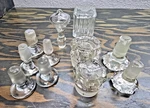 Lot 11 Vintage Crystal Glass Decanter Stoppers Replacements Variety Pack. Fixed Price $48.94.