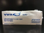 Vwr No 47729-572 Culture Tubes Borosilicate Glass 9ML 100MM 13MM. Fixed Price $45.55.