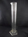 Kartell Plastic Polypropylene 1000ML 1000:10 1L Pentagon Base Graduated Cylinder. Fixed Price $25.99.