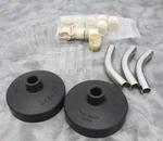 Labconco Freeze 7544 Flask Lids, Filters, Glass & Stainless Steel Adapters. Fixed Price $339.89.