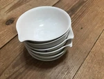 6/PK Coorstek 66202 Lab Porcelain Standard Form Evaporating Dish 232 Ml. Fixed Price $120.00.