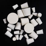 26 Pack Solid Rubber Stopper, White Lab Plug, 000# - 8# Sizes Assortment, 11.... Fixed Price $11.75.