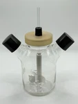 Bellco 500ML 3-NECK Pyrex Glass Spinner Flask With Magnetic 1965-00500. Fixed Price $99.99.