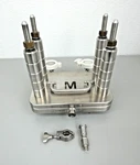Millipore Pellicon Stainless Steel Benchtop Cassette Holder XX42P0080. Fixed Price $2500.00.