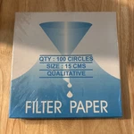 Eisco Labs Premium Filter Paper, 15CM, Pack Of 100. Fixed Price $12.09.