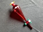 Kimax, Kimble Red Ray-sorb Glass 250ML Squibb Funnel, Ptfe Stopcock, 29052F-250. Fixed Price $35.24.