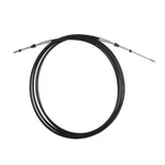 27' Stainless Steel Threaded Marine Engine Control Cable For Feet Throttle Apps. Fixed Price $141.95.