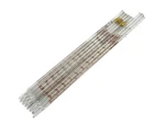 (8) KIMAX-51 Glass Class 1ML In 1/100 Td Reusable Serological Pipettes. Fixed Price $79.99.