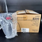 Lot Of 12 - Corning Ref 8396 1L Storage Bottle With Cap Sterile. Fixed Price $92.65.