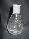 Kontes Ace Glass 14/20 Joint 50ML Heavy Wall Rotary Evaporating Flask, Chipped. Fixed Price $6.99.