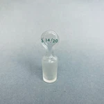 Chemglass Hollow Pennyhead 14/20 Inner Joint Lot Of 5 Stoppers. Fixed Price $60.00.