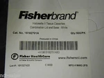 800 Approx. Fisherbrand 15182701A Histosette Ii Tissue Cassettes, White. Fixed Price $99.99.
