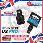 Us Pro 3/8" Inch 1/2" Impact Socket Adaptor Step Up Female Converter. Fixed Price $5.63.