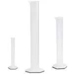 Plastic Graduated Cylinder Set, 3 Sizes - 10, 50, 100ML, Polypropylene, Karter. Fixed Price $12.89.