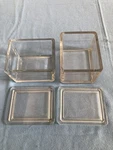 Wheaton 10-20 Slide Unit Staining Dish With Cover (2). Fixed Price $29.00.