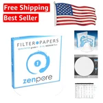 Versatile 18.5 Cm Filter Paper Discs - Ideal For Qualitative Analyses (100 Pcs). Fixed Price $34.19.